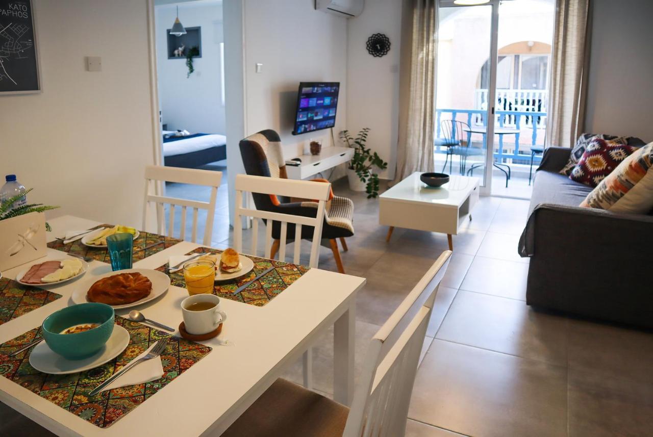 Alex'S Vacation Suite - 100M From The Beach - 6 Guests パ フォス エクステリア 写真